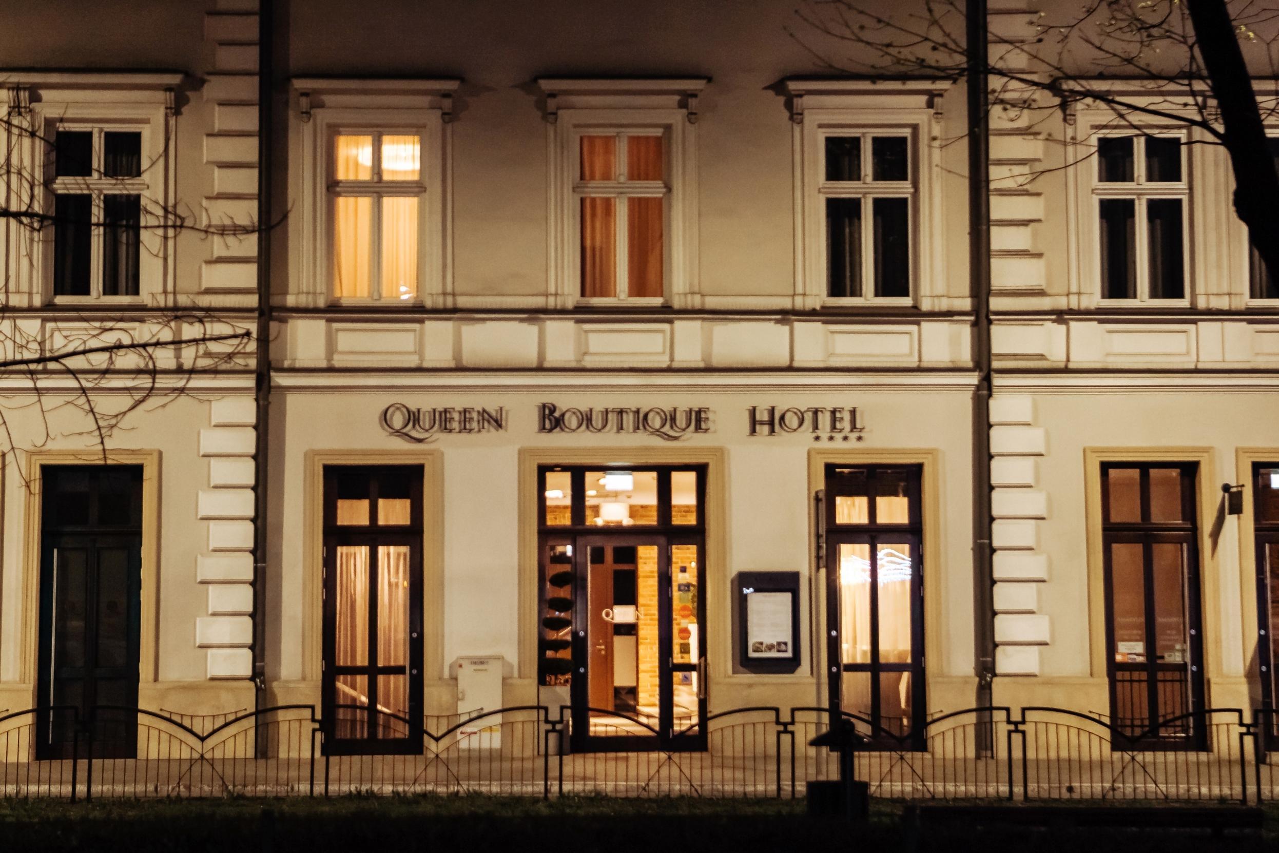 Queen Boutique Hotel Krakau Exterior foto